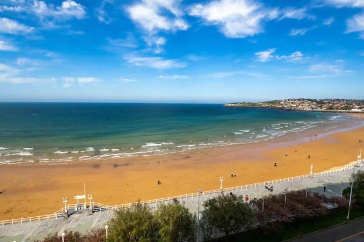 Apartamento Ezcurdia 22 Playa De San Lorenzo Primera Linea 기욘 외부 사진